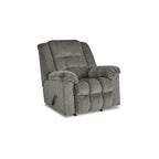 Fauteuil inclinable à bascule en peluche avec inclinaison à une traction et mouvement de bascule doux