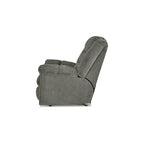 Fauteuil inclinable à bascule en peluche avec inclinaison à une traction et mouvement de bascule doux