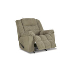 Fauteuil inclinable à bascule en peluche avec inclinaison à une traction et mouvement de bascule doux