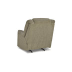Fauteuil inclinable à bascule en peluche avec inclinaison à une traction et mouvement de bascule doux