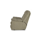 Fauteuil inclinable à bascule en peluche avec inclinaison à une traction et mouvement de bascule doux