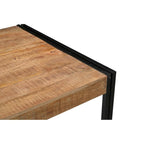 Handmade Reclaimed Mango Wood Dining Table with Iron Legs – India