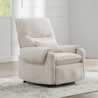 Fauteuil releveur inclinable électrique multiposition avec chaleur et massage – Tissu chenille