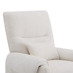 Fauteuil releveur inclinable électrique multiposition avec chaleur et massage – Tissu chenille