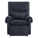 Fauteuil releveur inclinable électrique multiposition avec chaleur et massage – Tissu chenille