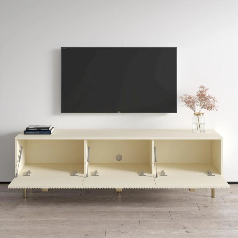 Meuble TV Console Moderne – Convient aux TV jusqu'à 80", Fabriqué en UE