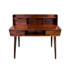Solid Acacia Desk with Charging Station