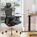 SIHOO Ergonomic Ofiice Chair Doro-C300, Auto-Adaptive Lumbar Support, and 3D Linkage Armrests, Black - 78*70*125