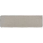 Cushioned X-Bench with Neutral Leather Seat – Minimalist Living Room Bench