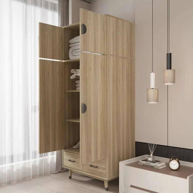 Armoire en bois avec 4 tiroirs
