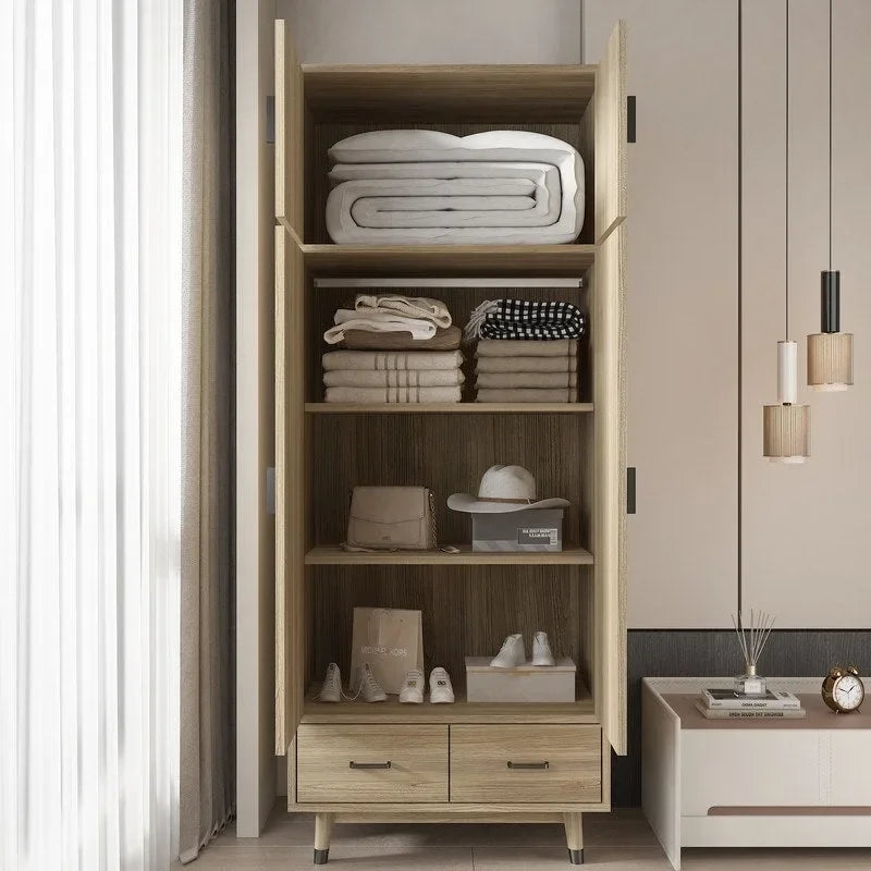 Armoire en bois avec 4 tiroirs