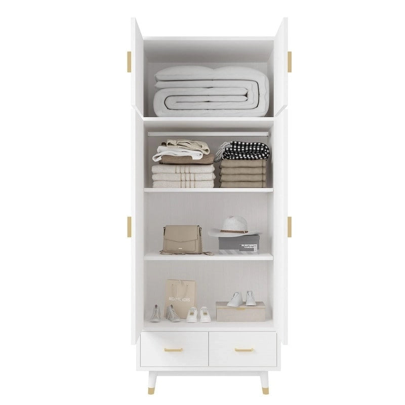 Armoire en bois avec 4 tiroirs