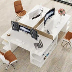 62 Executive Desk, Wood Computer Desk, Office Desk for Home Office