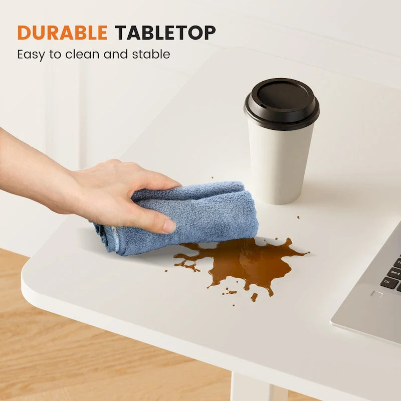 Adjustable mobile bed desk, computer desk, mobile standing desk