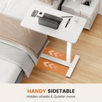 Adjustable mobile bed desk, computer desk, mobile standing desk