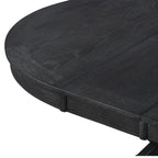 Retro Functional Extendable Dining Table with a 12 Leaf